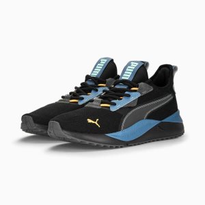 Puma Pacer Future Street Wip Sneakers Damen Schwarz Grau Tiefes | CZUYNKI-83