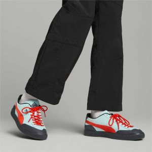 Puma Perks And Mini Clyde Rubber Sneakers Damen Helltürkis | MXBCDQT-19