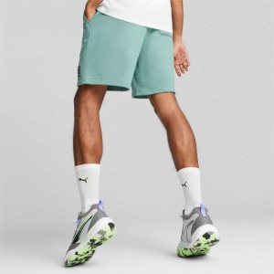 Puma Playmaker Pro Basketballschuhe Herren Platin Grau Hellgrün | GUOQPSE-30