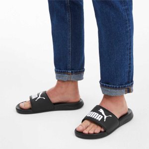 Puma Popcat 20 Sandalen Damen Schwarz Schwarz Weiß | AMHQJXR-57