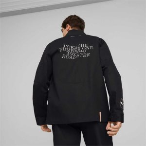 Puma Porsche Legacy Statement Jacket Oberbekleidung Herren Schwarz | IWTCUVZ-87