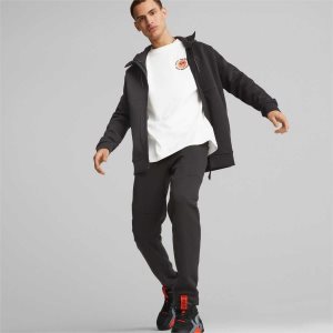 Puma Pumatech Full-zip Hoodie Sweatshirts Herren Schwarz | AQDGRCB-62