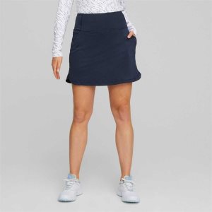 Puma Pwrmesh Golf Röcke Damen Navy | HTUOPJK-29