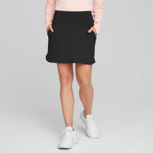Puma Pwrmesh Golf Röcke Damen Schwarz | UIPSHXQ-95