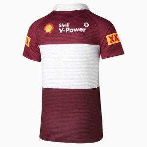 Puma Queensland Maroons Captain's Run Replica Jersey Herren Bordeaux | XWLQJNI-96
