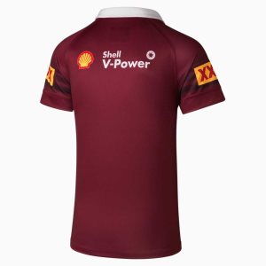 Puma Queensland Maroons Replica Jersey Herren Bordeaux | WZHXTKC-93