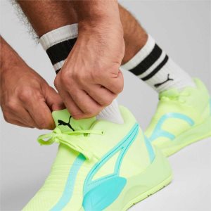 Puma Rise Nitro Basketballschuhe Herren Gelb | SUGRKHN-14