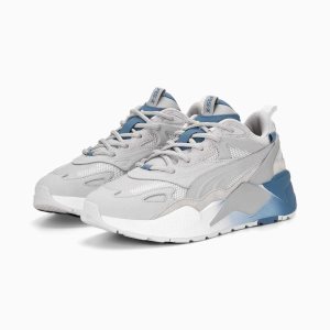 Puma Rs-x Efekt Gradient Sneakers Damen Grau Hellgrau | JGBRHPX-09