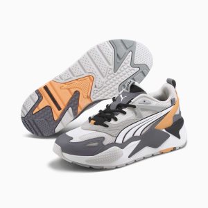Puma Rs-x Efekt Turbo Sneakers Damen Grau Weiß | KWGSNZJ-48
