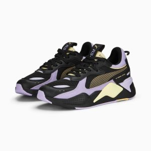 Puma Rs-x Reinvention Sneakers Damen Schwarz Lila | UXQWRMG-59