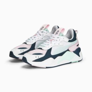 Puma Rs-x Reinvention Sneakers Damen Weiß Rosa | WHXNGEF-35