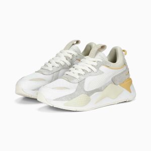 Puma Rs-x Thrifted Sneakers Damen Weiß Grau | KHYQWNM-90