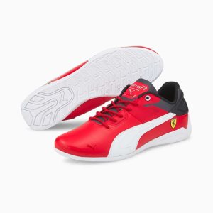 Puma Scuderia Ferrari Drift Cat Delta Motorsport Shoes Sneakers Damen Weiß | YGBFAPX-94