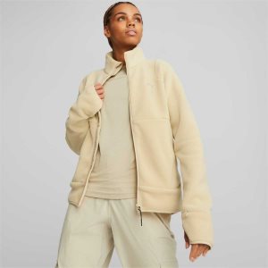 Puma Seasons Full-zip Lauf Fleece Sweatshirts Damen Mehrfarbig | MFZVJNO-21