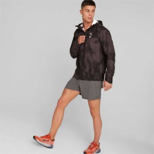 Puma Seasons Stormcell Sympatex? Packable Trail Lauf Jacket Oberbekleidung Herren Schwarz | JFDWTCN-83