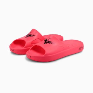 Puma Shibui Cat Mb.02 Slides Sandalen Damen Schwarz | LYRIQZO-83