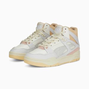 Puma Slipstream Hi Thrifted Sneakers Damen Weiß Weiß | VXRWJYZ-27
