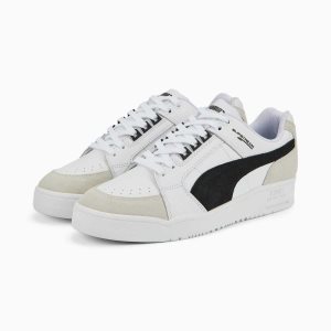 Puma Slipstream Lo Suede Fs Sneakers Damen Weiß Schwarz | GZBARYX-51