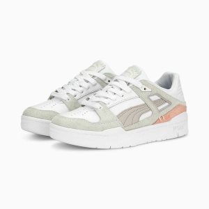 Puma Slipstream Premium Sneakers Damen Weiß Lila | HAVKRSP-35