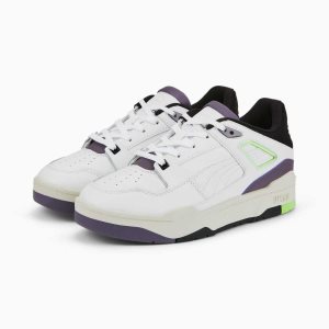Puma Slipstream Sneakers Damen Weiß Lila Grau | OCLPEJX-59