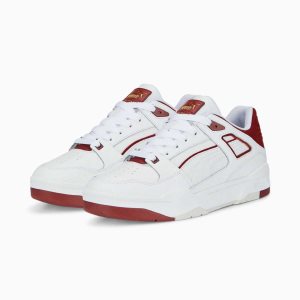 Puma Slipstream Sneakers Herren Weiß Rot | LVYUQXP-15