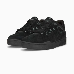 Puma Slipstream Trend 7etter Sneakers Damen Schwarz Dunkelgrau | IVJRZXP-02