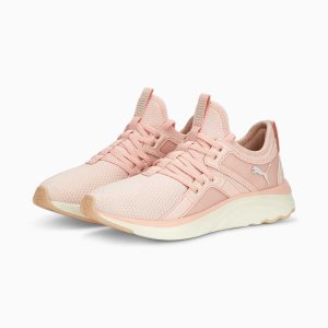 Puma Softride Sophia Laufschuhe Damen Rosa Weiß | IAVZHBO-28