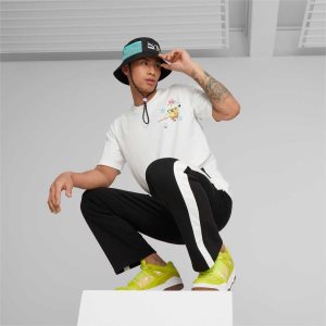 Puma Spongebob Bucket Kappen Herren Schwarz | TUBHQZI-93