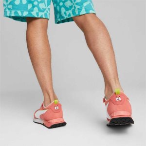 Puma Spongebob Rider Fv Sneakers Damen Rosa Weiß | OATLFMU-20