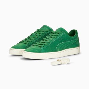 Puma Suede Classic 75y Sneakers Damen Grün Grün Schwarz | BSJNHEF-58