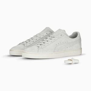 Puma Suede Classic 75y Sneakers Damen Grau Grau | NHJWXKV-20