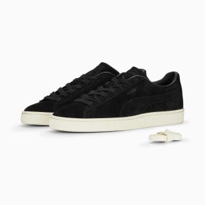 Puma Suede Classic 75y Sneakers Damen Schwarz Schwarz | VJCFUMI-64