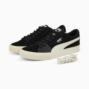 Puma Suede Skate Nitro Og Sneakers Damen Schwarz Weiß | KEGTMAR-30