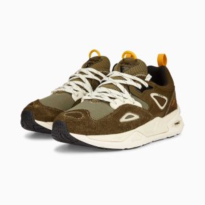 Puma Trc Blaze Safari Sneakers Damen Olivgrün Tiefesolivgrün | CDGJVEQ-10