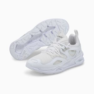 Puma Trc Blaze Triple Sneakers Herren Weiß Silber | ITPCRBA-01