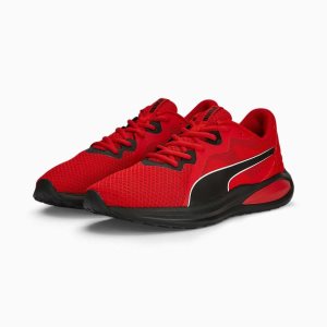 Puma Twitch Runner Fresh Laufschuhe Herren Rot Schwarz Weiß | PIKLUDA-94