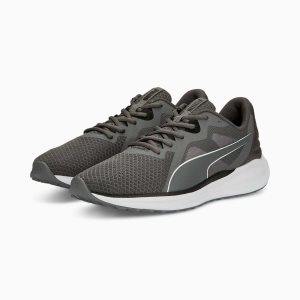 Puma Twitch Runner Fresh Laufschuhe Herren Dunkelgrau Schwarz | PRVOXGQ-08