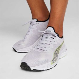 Puma Velocity Nitro 2 Fade Laufschuhe Damen Lavendel Schwarz Hellgrün | YTCPBAZ-04